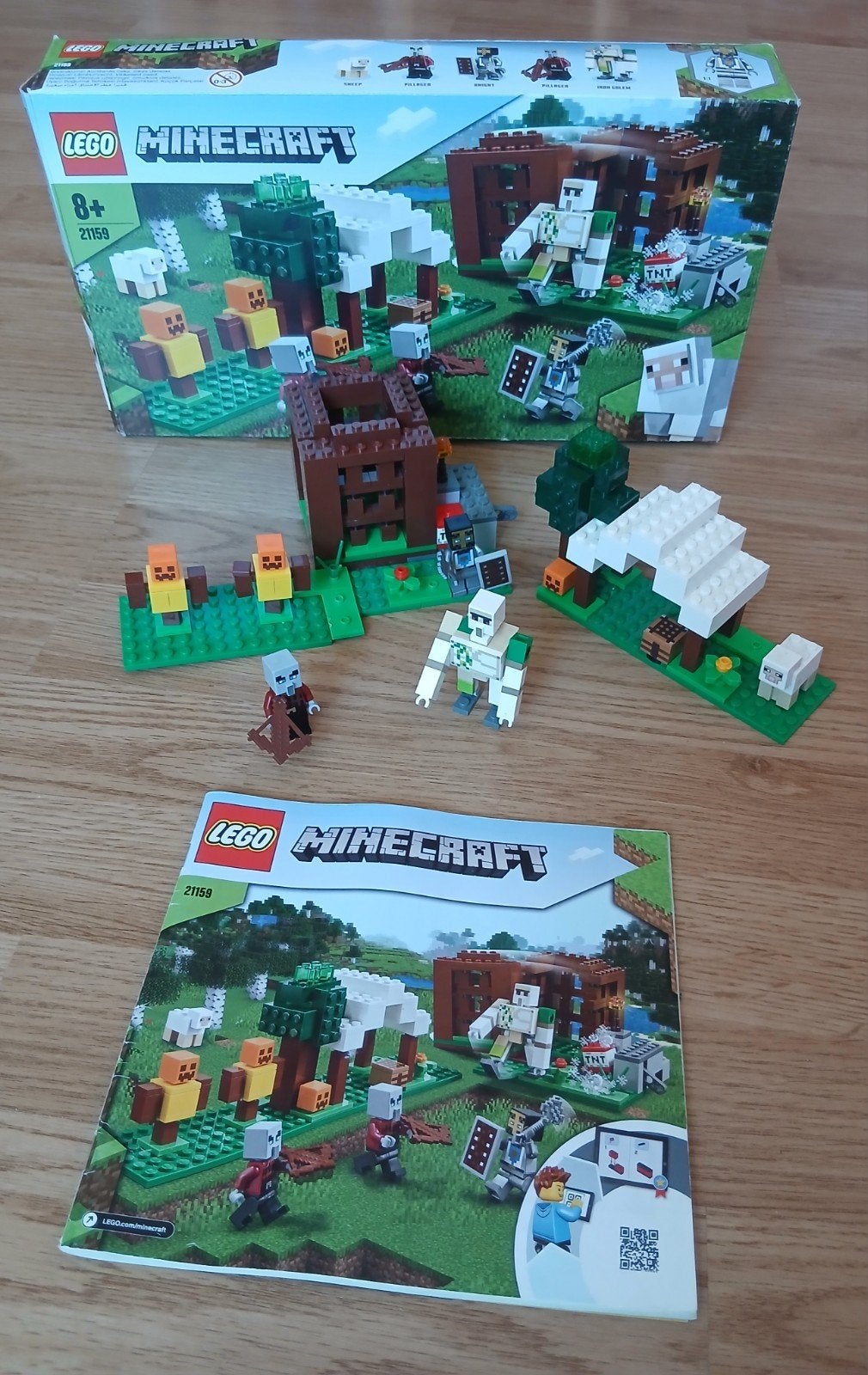 Lego Minecraft 21159 De Plunderaars Buitenpost, Minecraft, Lego, Ophalen of Verzenden, Zo goed als nieuw