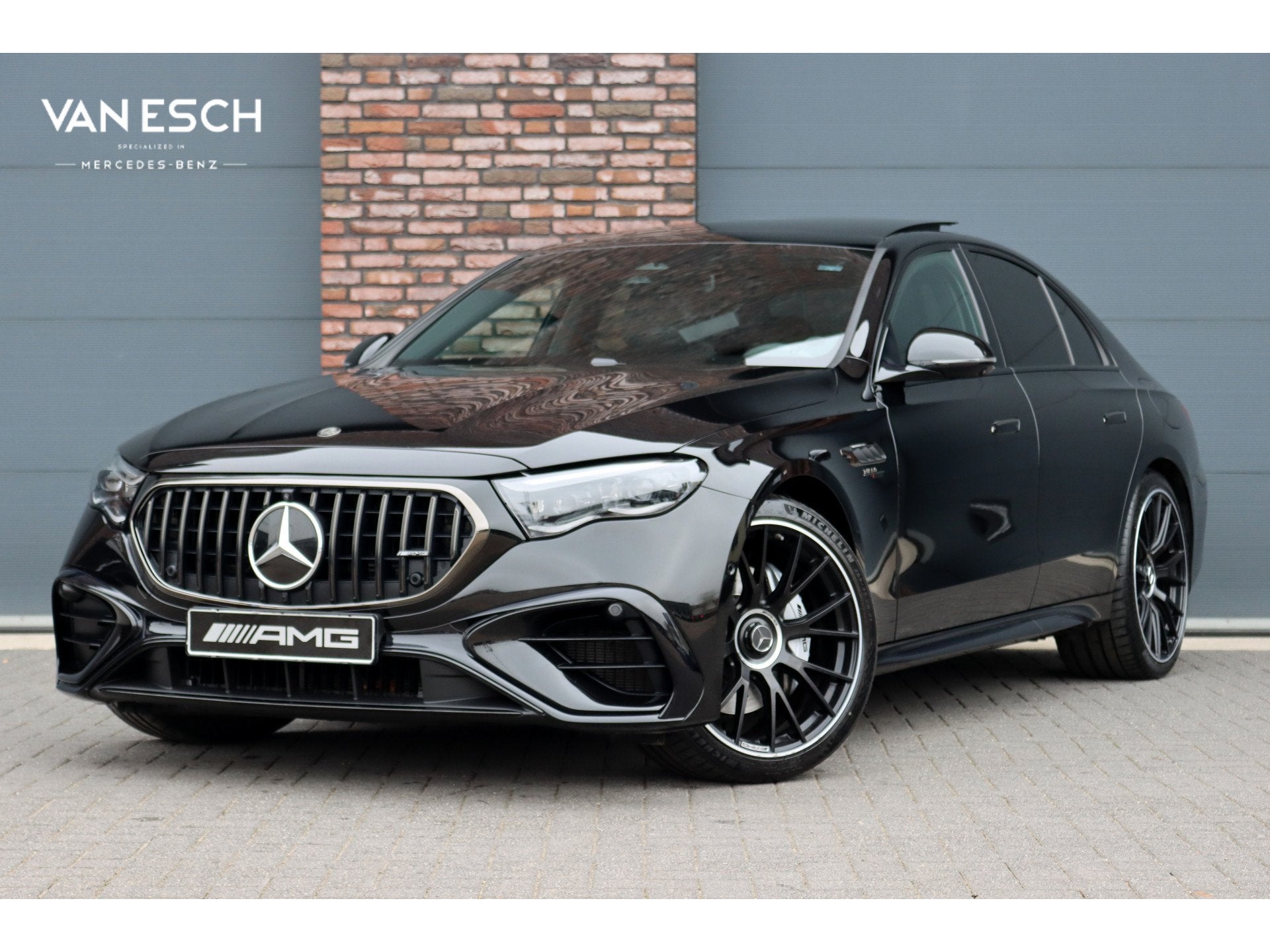 Mercedes-Benz E-Klasse AMG 53 4MATIC+ Premium | 585pk | Hype, Gebruikt, Automatische klimaatregeling, Zwart, Bedrijf