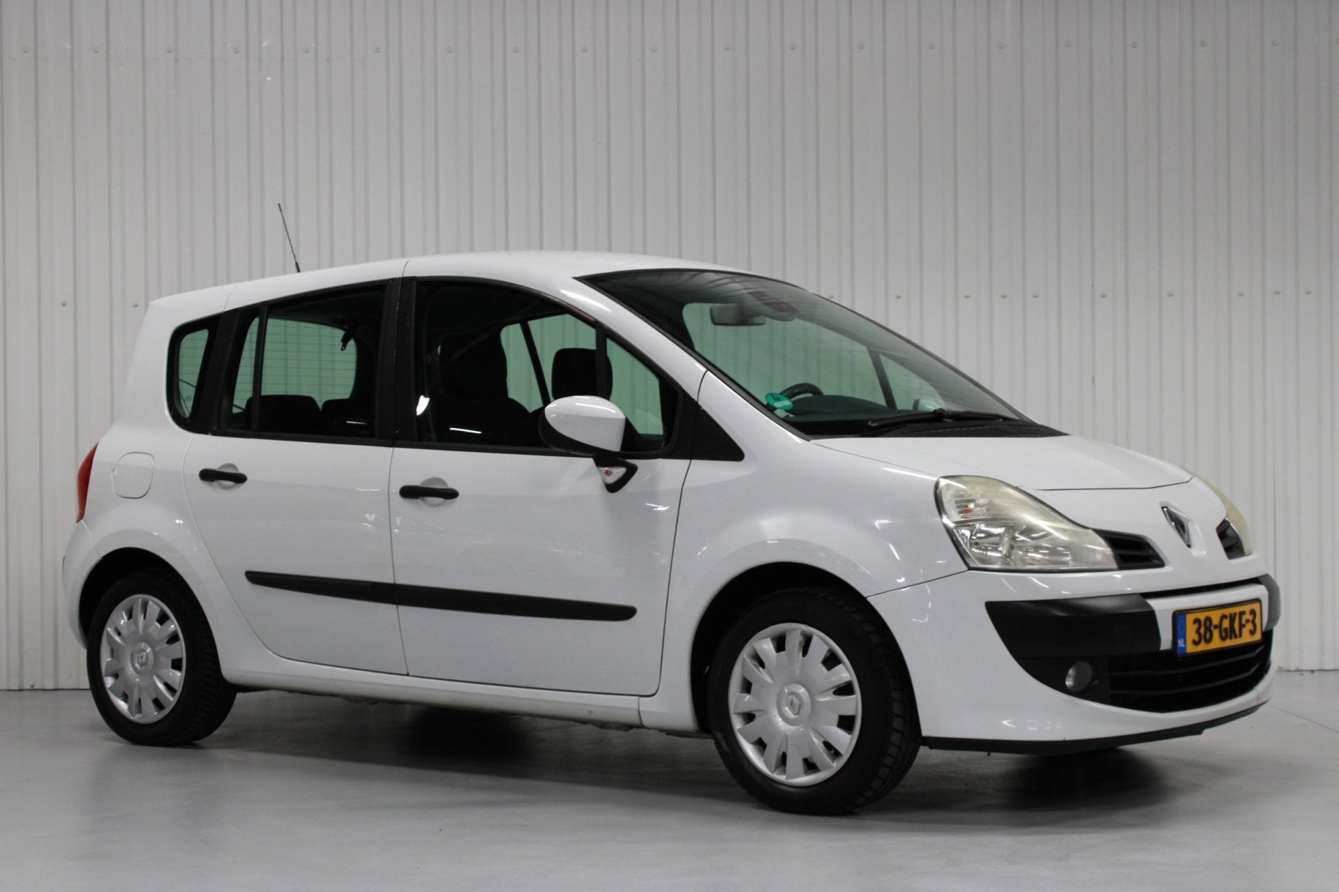 Renault Grand Modus 1.2-16V Expression, Auto's, Stof, Gebruikt, 4 cilinders, Wit