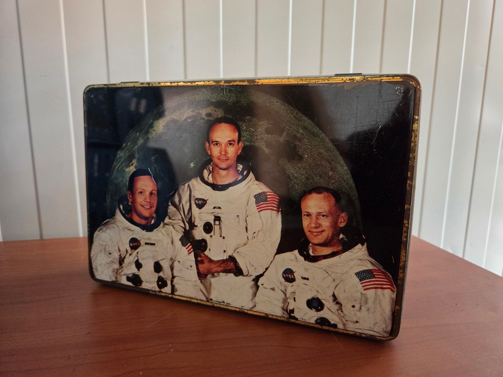 Apollo 11 blik, Ophalen of Verzenden, Gebruikt, Overige