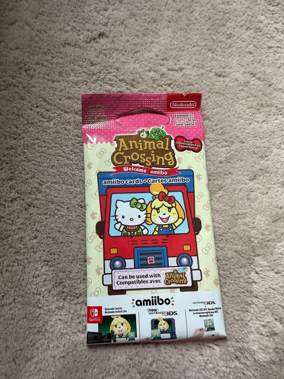 NIEUW Animal Crossing amiibo Sanrio cards Nintendo, 1 speler, Ophalen of Verzenden, Nieuw, Vanaf 3 jaar