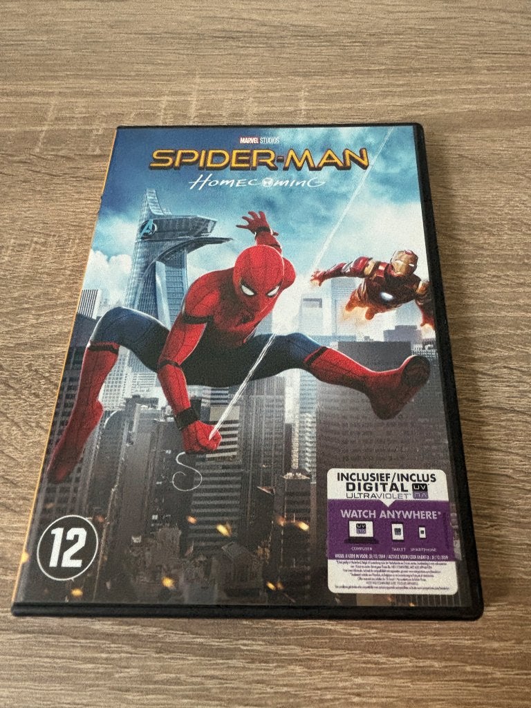 Dvd Spider-Man - Homecoming, Vanaf 12 jaar, Ophalen of Verzenden, Gebruikt, Fantasy