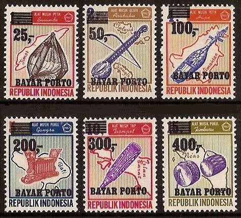 Indonesie Port 67/72 postfris 1978, Ophalen of Verzenden, Postfris, Zuidoost-Azië