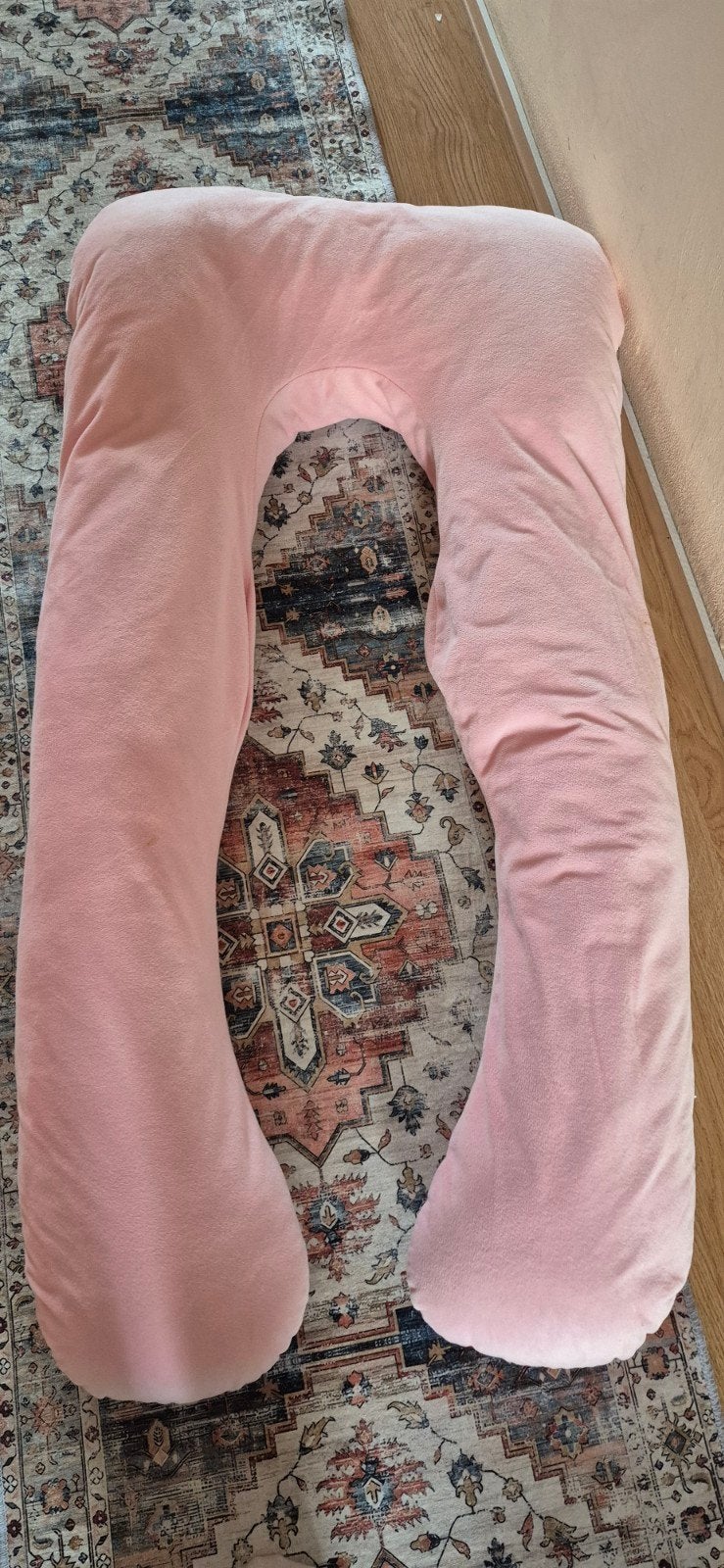 Comfortabel Zwangerschapskussen - Roze, Boeken, Ophalen, Zo goed als nieuw, Zwangerschap en Bevalling