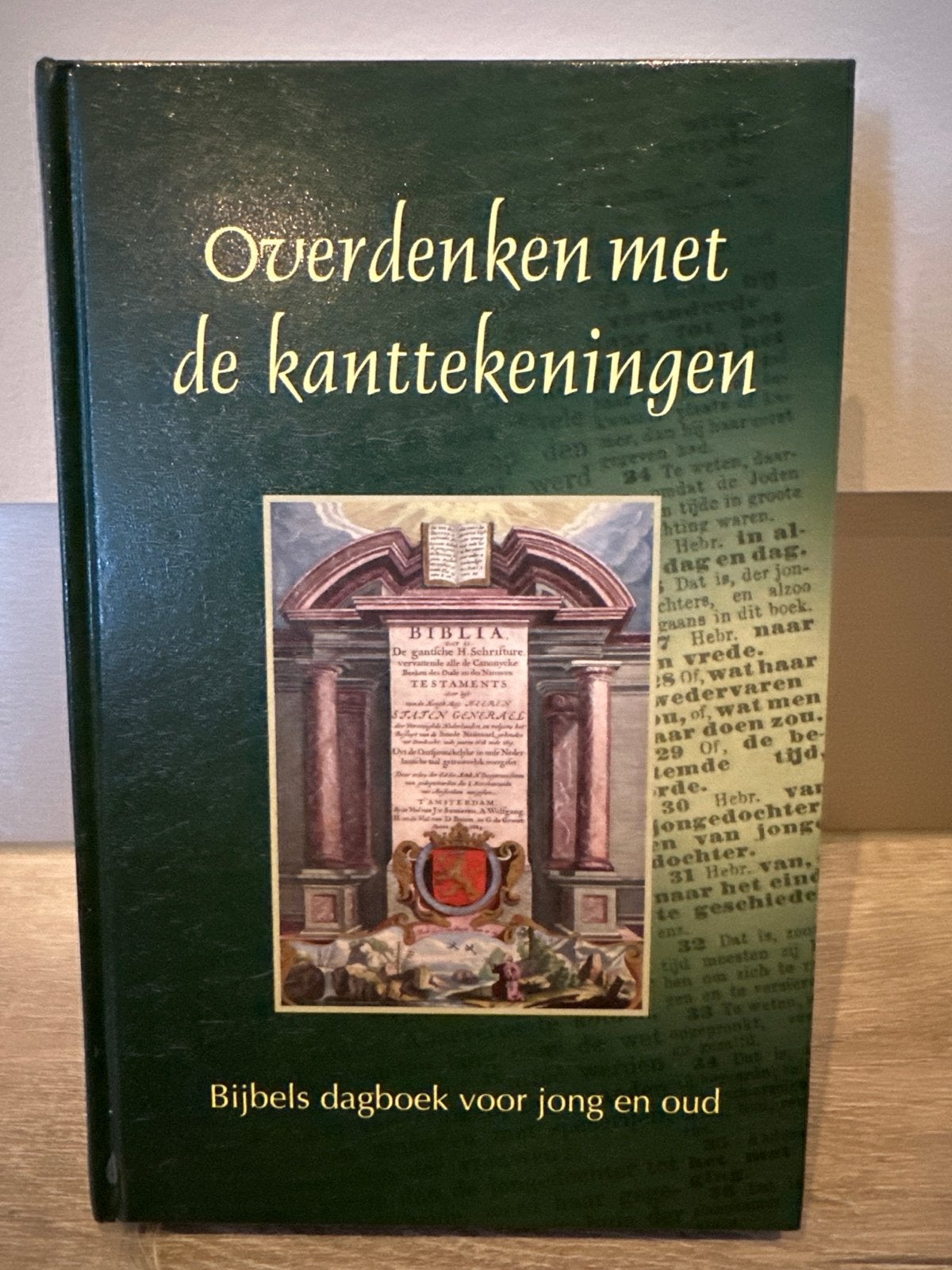 Overdenken met de kanttekeningen - Bijbels dagboek, Ophalen of Verzenden, Zo goed als nieuw, Christendom | Protestants