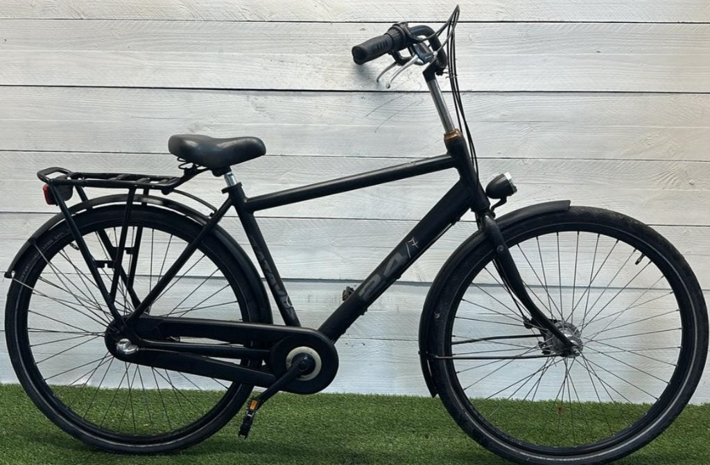 Batavus 24/7 Herenfiets–Mat Zwart–28 inch (bike/bicycle), Fietsen en Brommers, Fietsen | Heren | Herenfietsen, Ophalen, Velgrem
