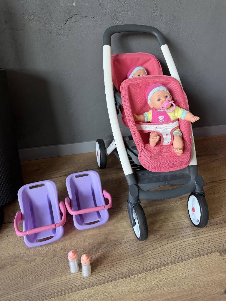 Smoby Maxi Cosi Twin, Kinderen en Baby's, Ophalen, Gebruikt, Babypop