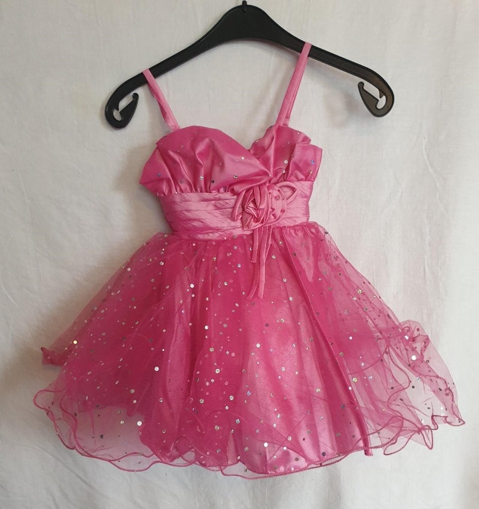 prachtige roze jurkjes met glitter, prinses of bruidsjurk., Kinderen en Baby's, Meisje, ., Nieuw, Ophalen of Verzenden
