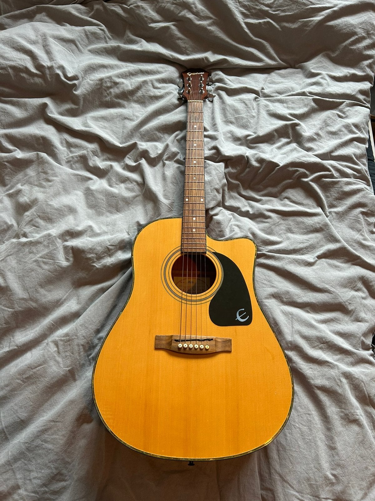 Akoestische gitaar epiphone, Ophalen, Zo goed als nieuw, Western- of Steelstringgitaar