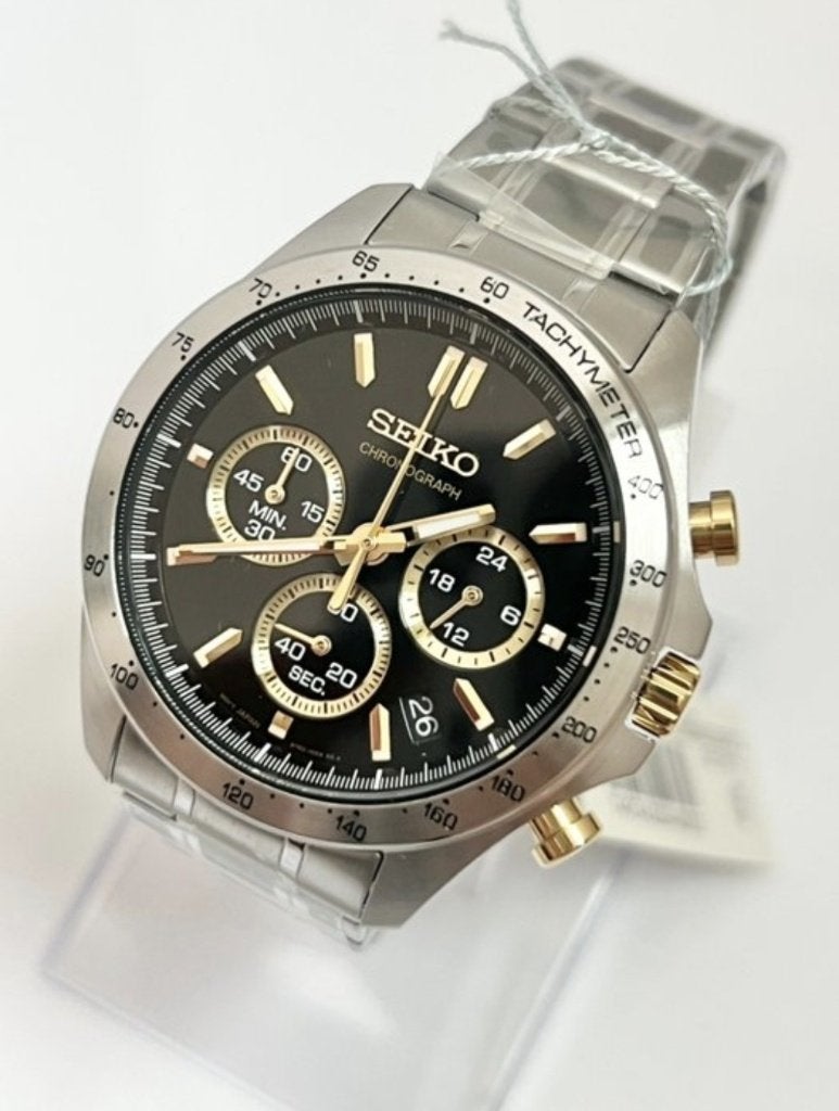 NIEUW Seiko Chronograph SBTR015 NIEUW, Staal, Polshorloge, Nieuw, Ophalen of Verzenden