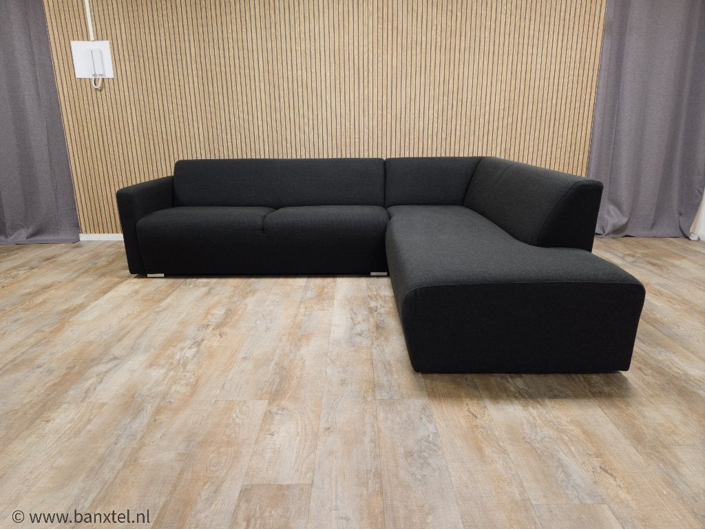 Z.G.A.N Zwart Hoekbank van MONTEL !!! - TOPSTAAT !!!, Info@banxtel.nl, Hoekbank, Hoekbank, Ophalen of Verzenden
