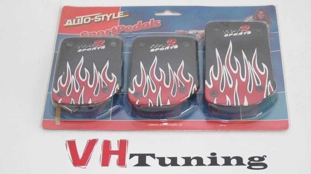 Autostyle SYPD02R sport pedalenset rood, Auto diversen, Ophalen of Verzenden