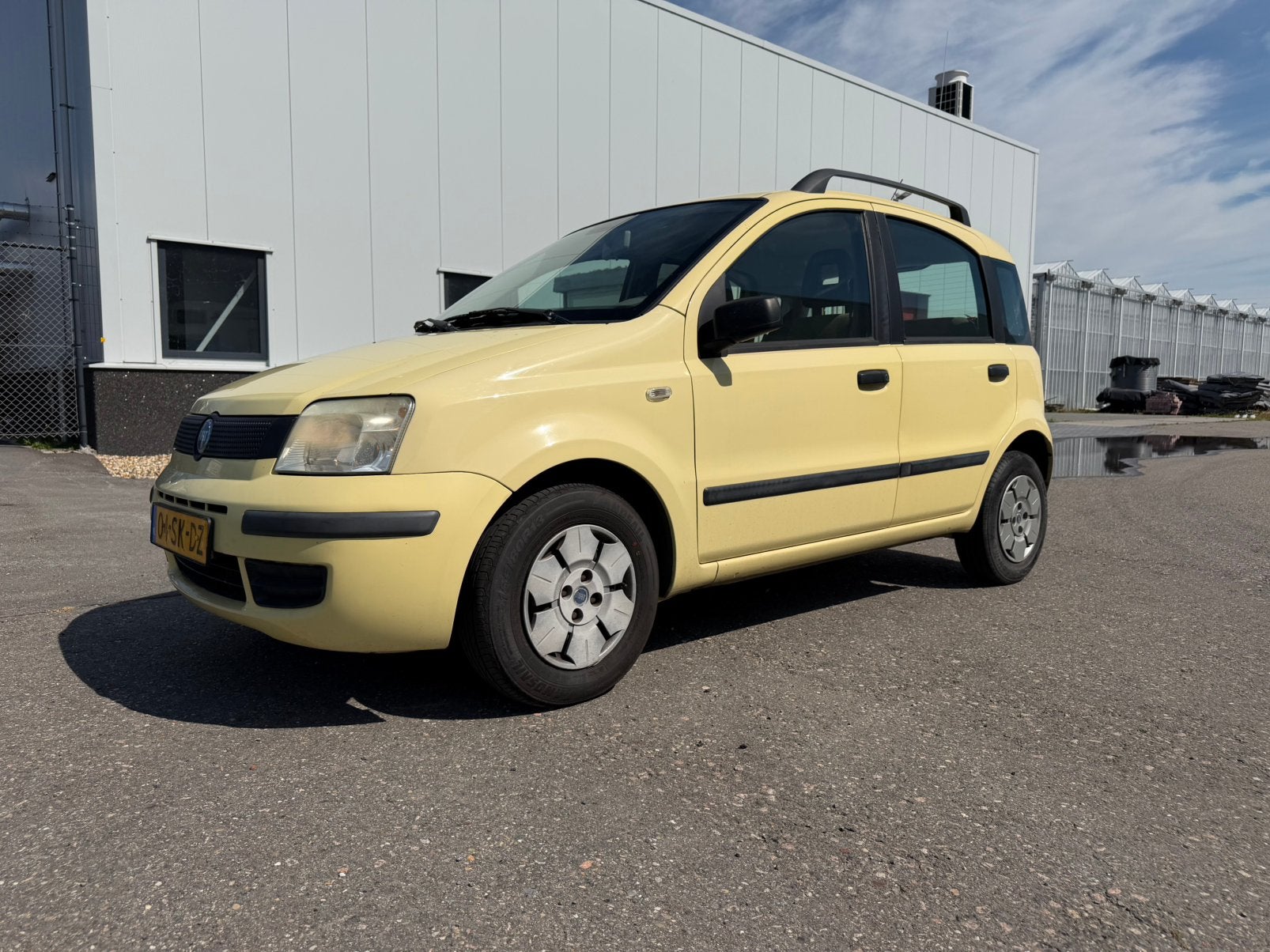 Fiat Panda 1.1 40KW 2006 Geel, Voorwielaandrijving, 54 pk, 4 stoelen, Bedrijf