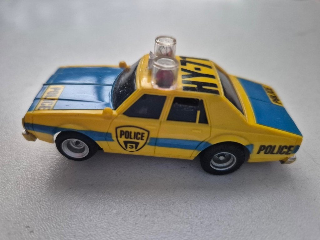 Tyco Aurora Faller AMS - Police Car met Zwaailicht, Overige merken, Gebruikt, Onderdelen, Ophalen of Verzenden