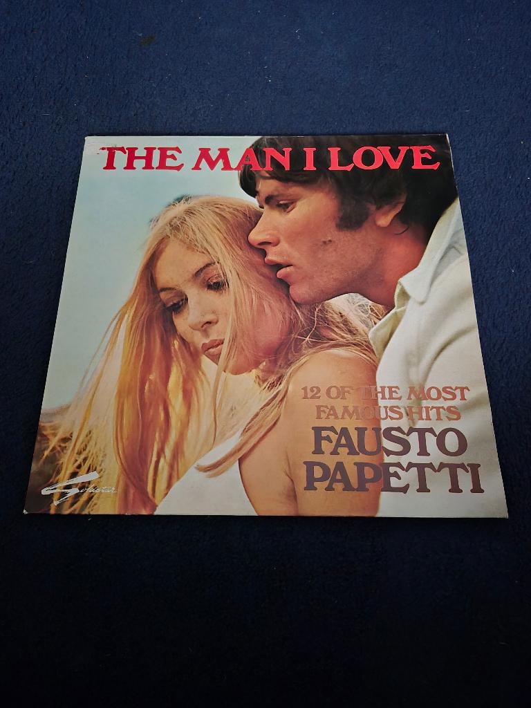 Fausto Papetti - The Man I Love LP (Sax-Alto), Ophalen, Gebruikt, 12 inch