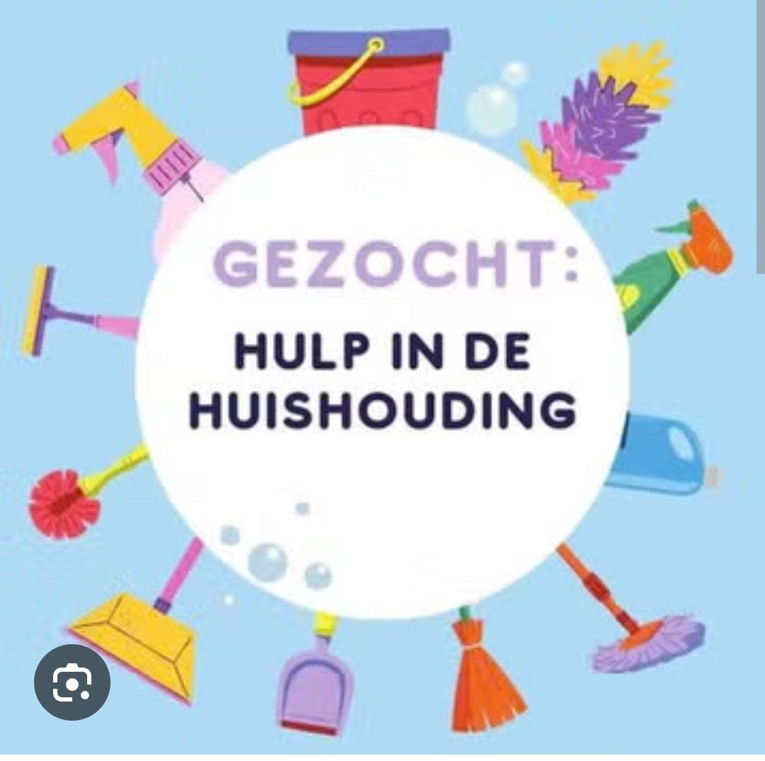 Hulp gezocht in huishouding, Vanaf 1 jaar, Overige vormen