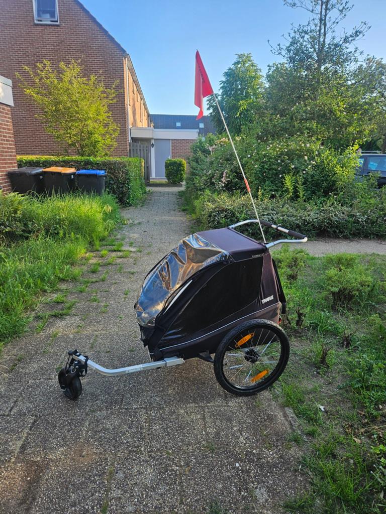 Thule coaster XT fietskar, Fietsen en Brommers, Ophalen, Thule Coaster XT, Opvouwbaar, Zo goed als nieuw