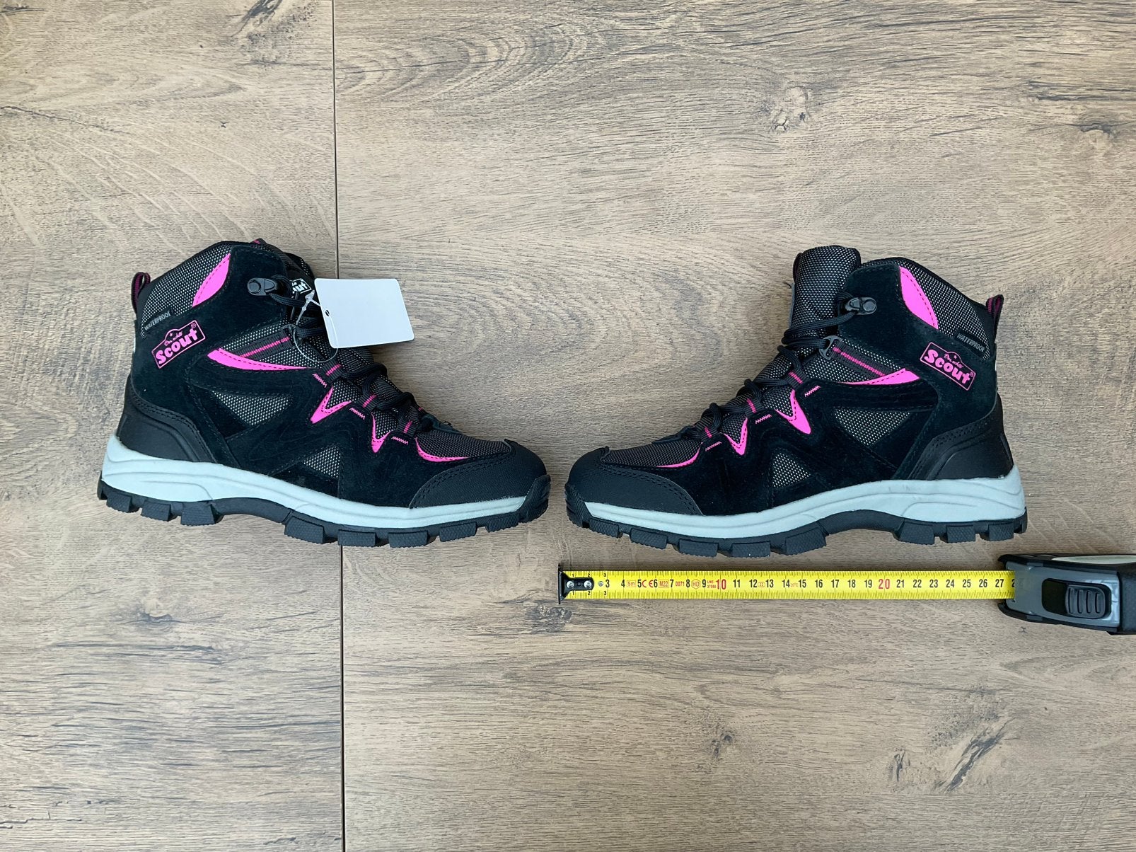 Nieuwe zwarte SCOUT bergschoenen of wandelschoenen 37, Sport en Fitness, Ophalen, Nieuw, Schoenen