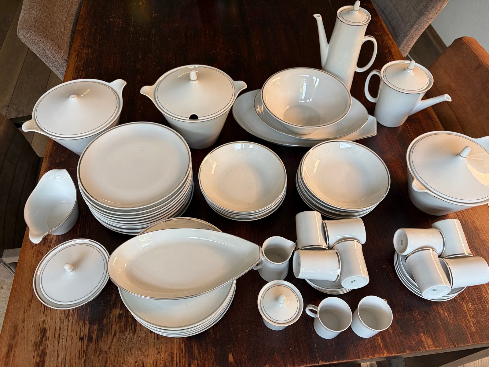 Mosa Porseleinen Servies - Vintage Huwelijksuitzet 1967, Ophalen