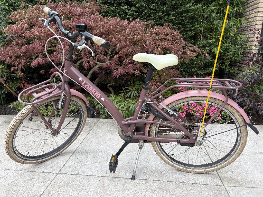 Loekie Prinses kinderfiets 22 inch, Fietsen en Brommers, Fietsen | Kinderfietsjes, Ophalen, 20 inch of meer, Gebruikt, Velgrem