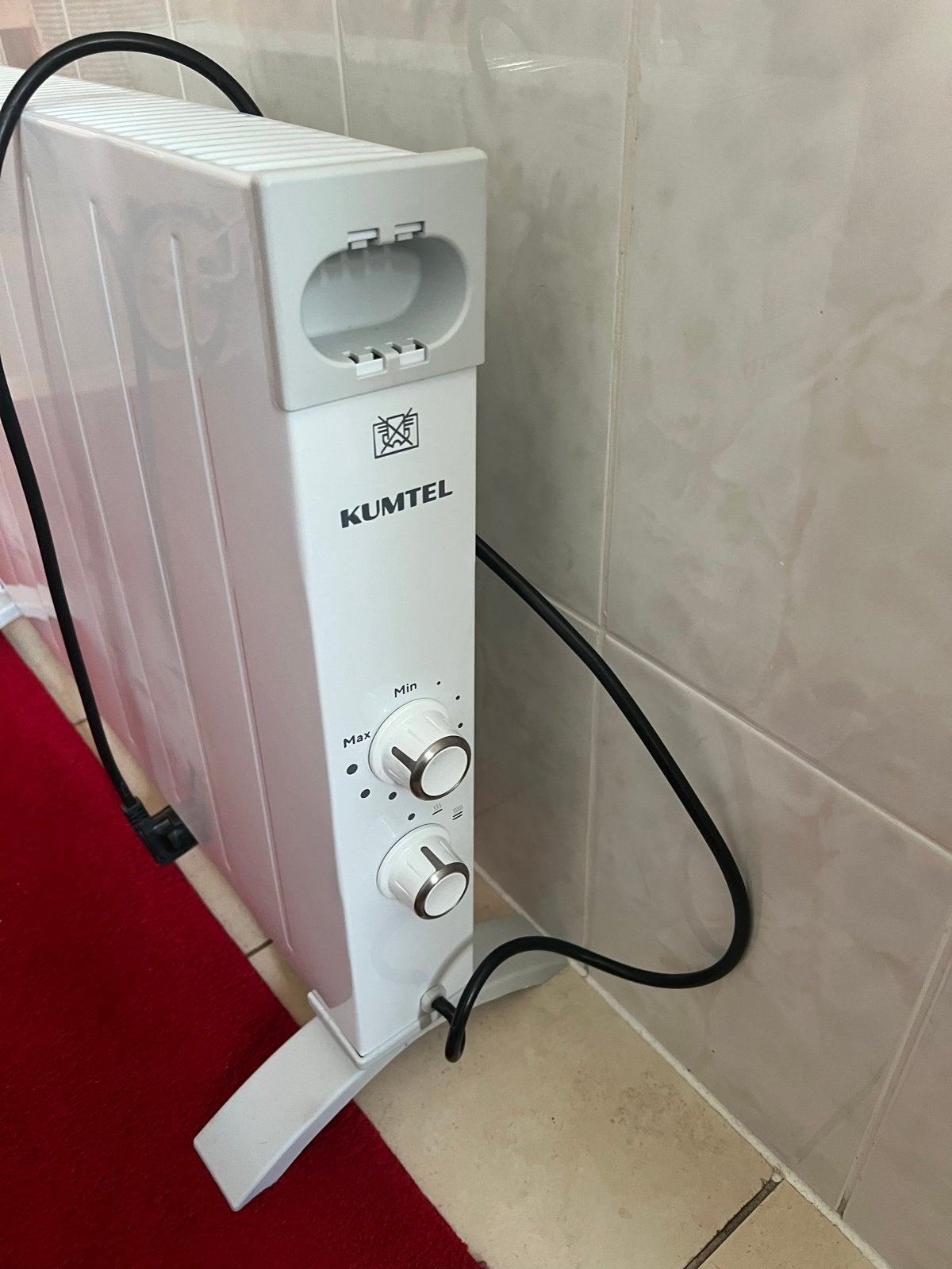 KUMTEL Elektrische Kachel - 2500W - splinternieuw, Ophalen, 30 tot 80 cm, 60 tot 150 cm, 800 watt of meer