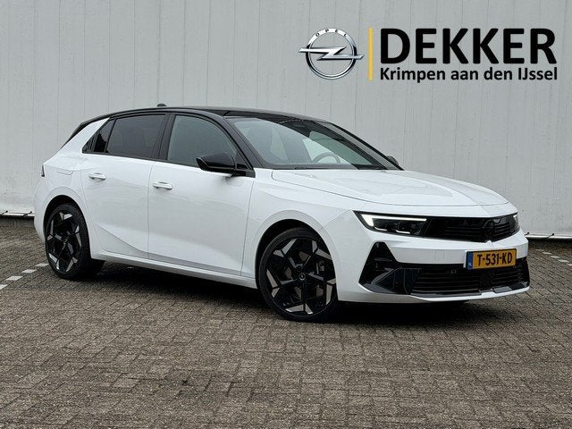 Opel Astra 1.6 Turbo Plug In Hybrid GSe met Navi/360-Camera,, Auto's, Opel, 12 maanden, Gebruikt, 4 cilinders, Wit