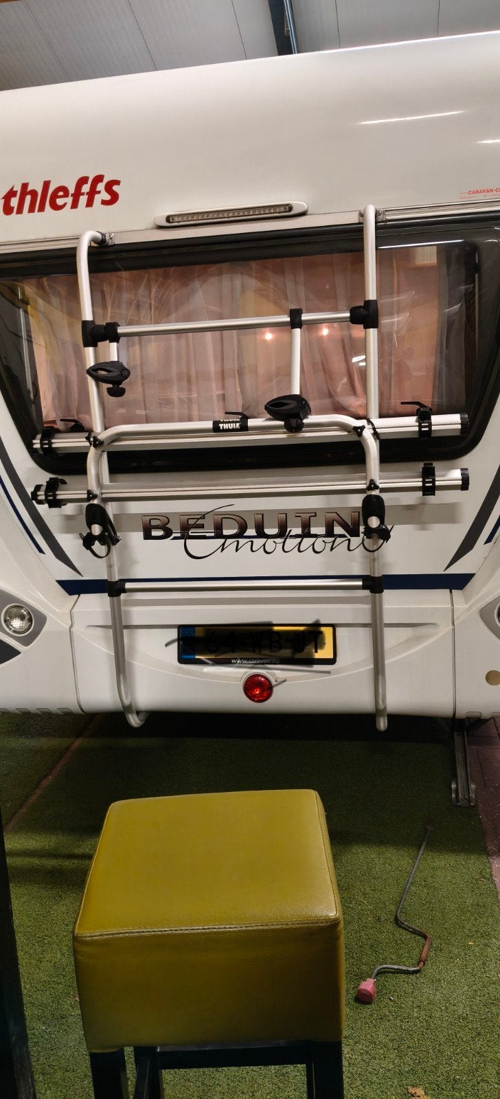 Thule fietsendrager voor caravan - Zo goed als nieuw, Caravans en Kamperen, Ophalen, Zo goed als nieuw