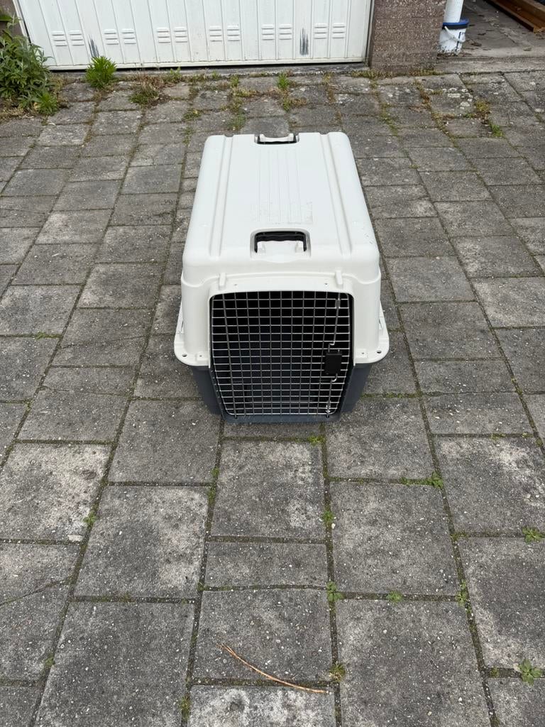 Grote honden transport box/bench: 80.1-56.2-59cm, Ophalen, Zo goed als nieuw