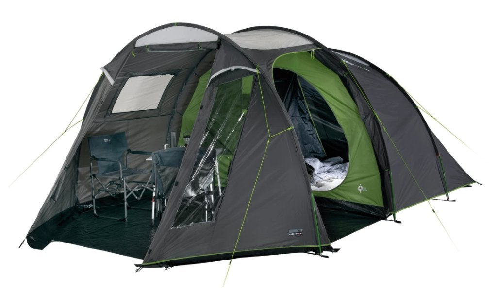 High Peak Ancona 5.0 familie tunneltent, Ophalen, Gebruikt, Tot en met 5