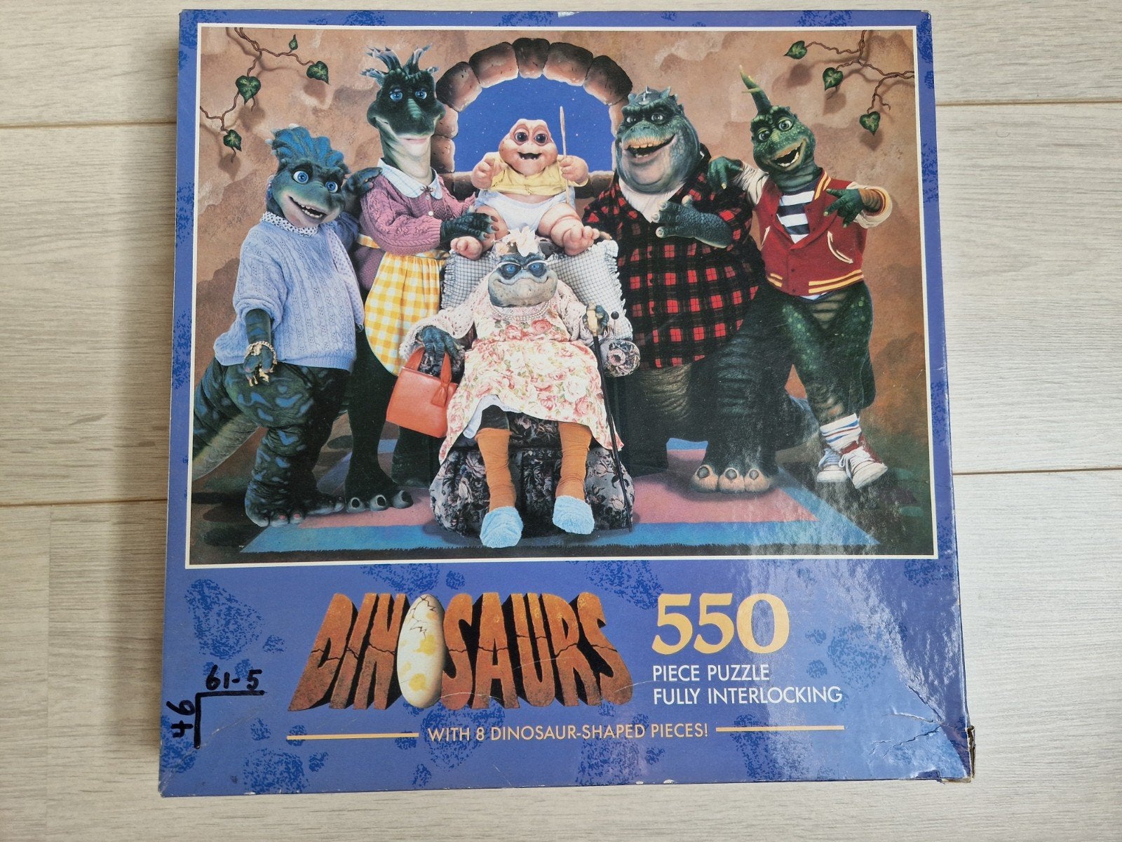 1991 dinosaurs jim henson walt disney tv serie puzzle, Ophalen of Verzenden, Overige figuren, Overige typen