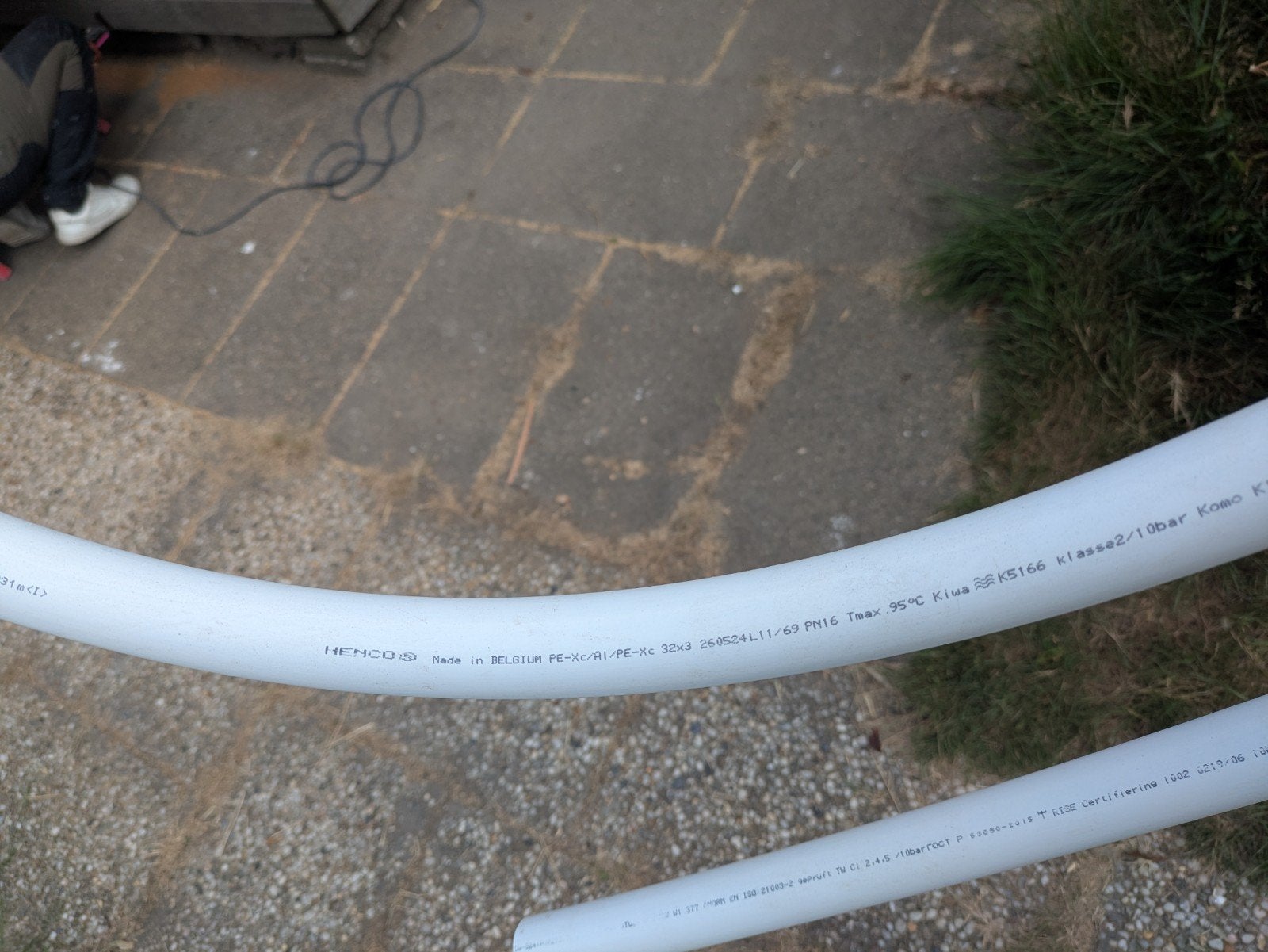 Henco PE-XC/AL/PE buis 32x2mm - Nieuw 3m, Ophalen, Overige materialen, Nieuw, 20 tot 40 mm