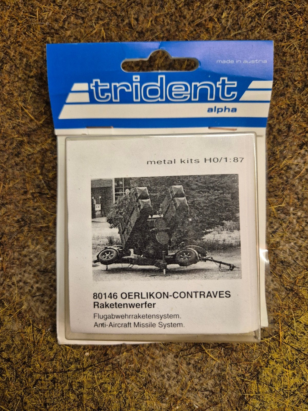 Trident 80146 Oerlikon-contraves RAKETENWERFER 1:87, Ophalen of Verzenden, Nieuw, Overige typen, Overige merken