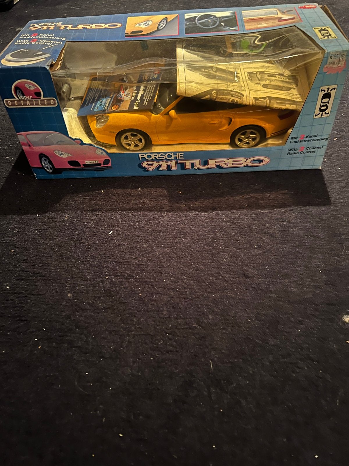 Porsche 911 Turbo RC Auto - Dickie Toys (Nieuwstaat), Elektro, Ophalen of Verzenden, Zo goed als nieuw, Auto onroad