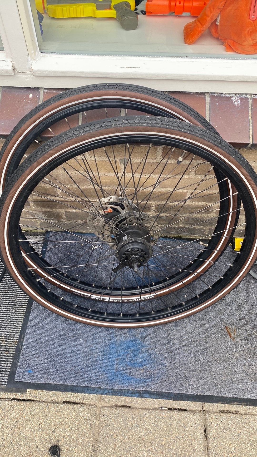 Shimano Nexus Inter 7 wielen Set - SG-C 3001 7D, 28 inch set, Fietsen en Brommers, Zo goed als nieuw, Shimano, Ophalen, Elektrische fiets