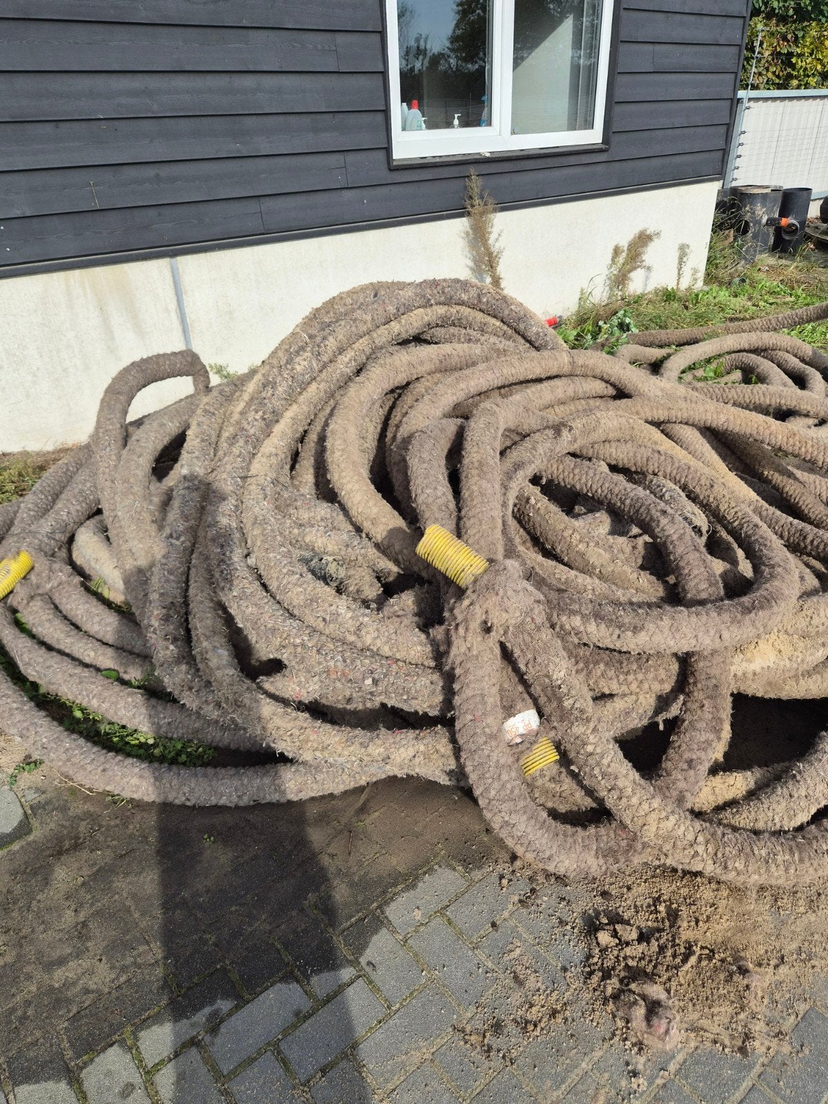 Drainagebuis PP450 80 mm – drainage / drainageslang Ø80., Ophalen, Gebruikt, 6 meter of meer, 80 mm of meer