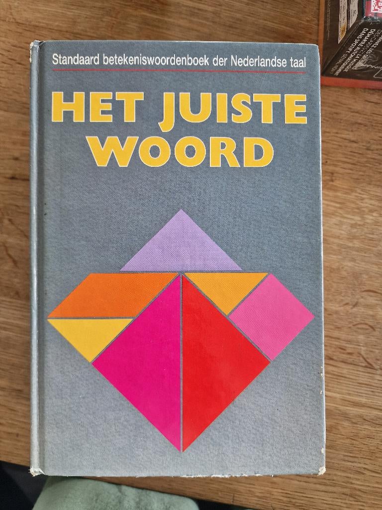 Het juiste woord, Ophalen of Verzenden, Zo goed als nieuw, Overige uitgevers, Nederlands