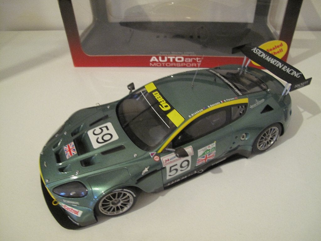 ASTON MARTIN DBR9 #59 Le MANS 2005 AUTOART 1/18 ref 80507, Hobby en Vrije tijd, Modelauto's | 1:18, Verzenden, Nieuw, Auto, Autoart