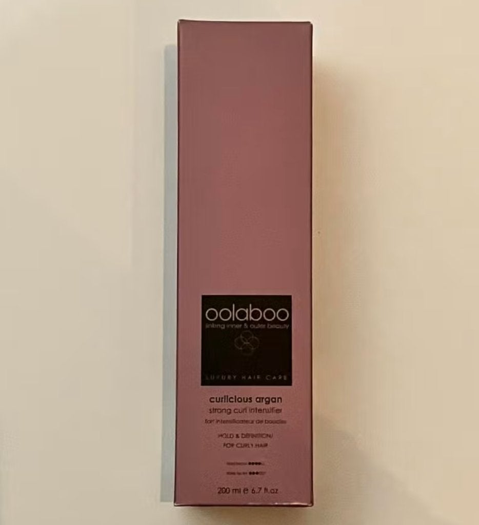 Oolaboo Curlicious Argan Strong Curl Intensifier 200ml, Verzenden, Nieuw, Gel, Wax, Haarlak of Mousse