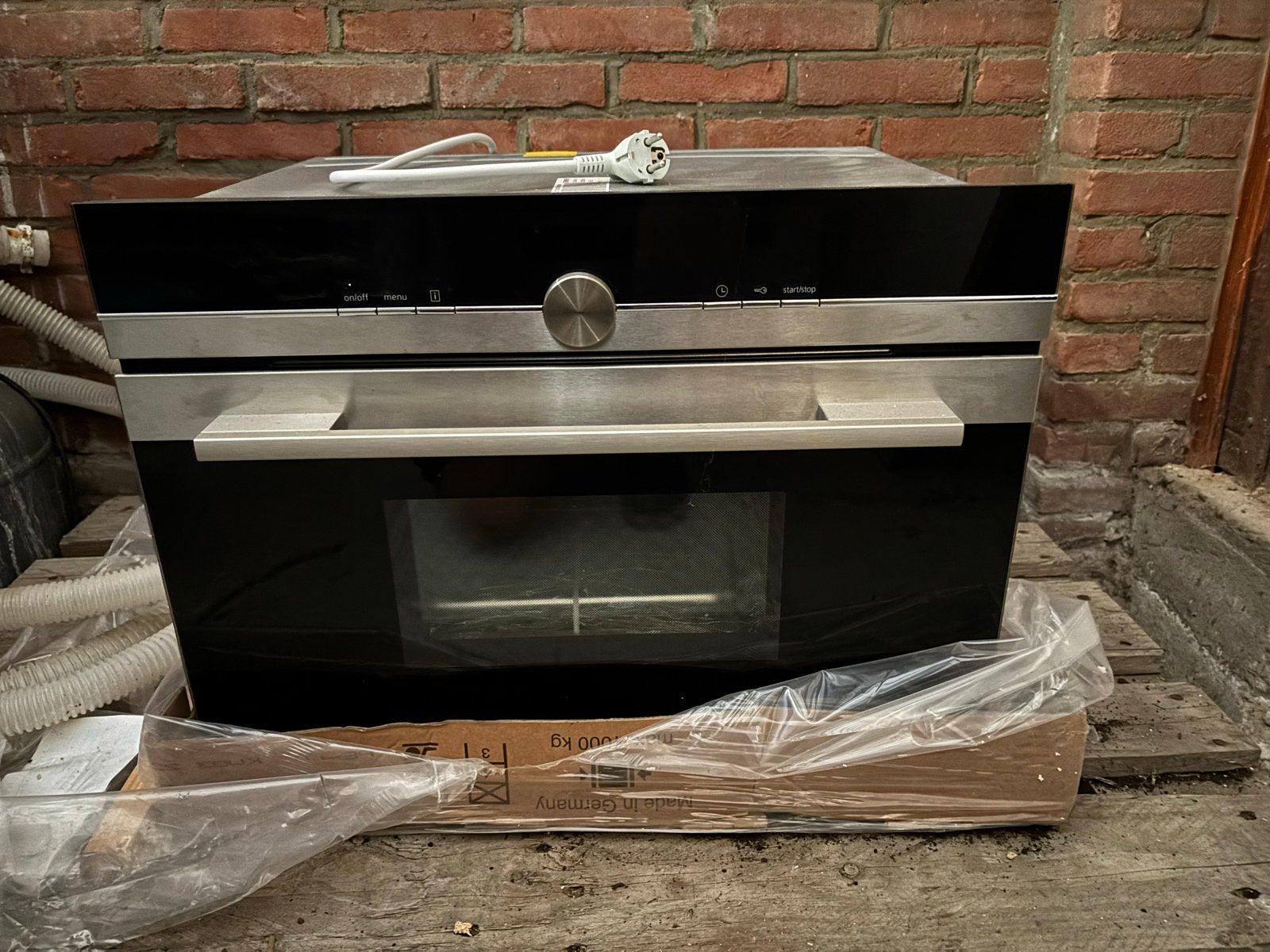 Siemens stoomoven nieuw!, Witgoed en Apparatuur, Ovens, Ophalen, 45 tot 50 cm, Stoom, Inbouw