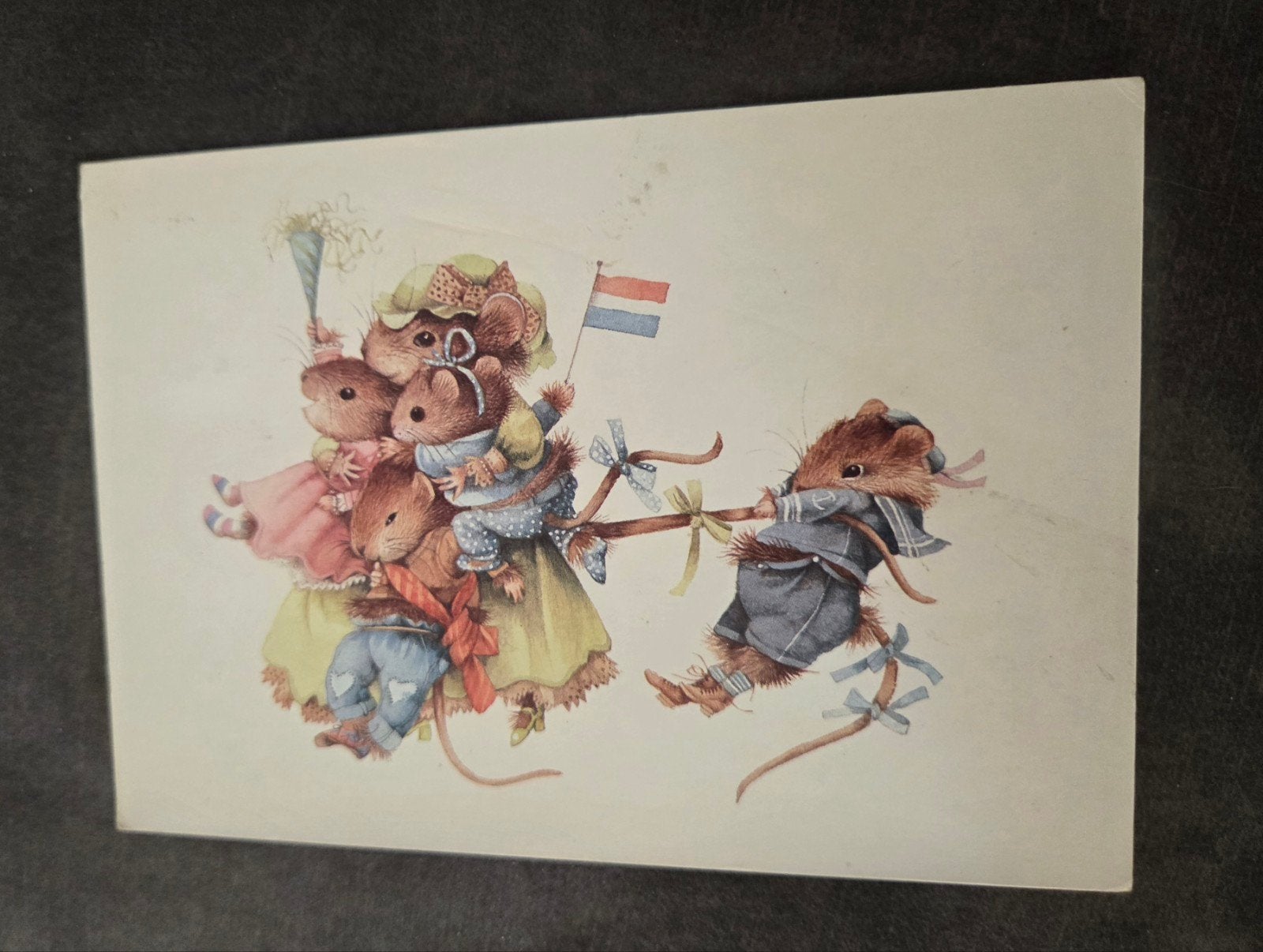 Muisjes met Nederlandse Vlag - Marjolein Bastin, Verzamelen, Verzenden, 1980 tot heden, Gelopen, Kinderen