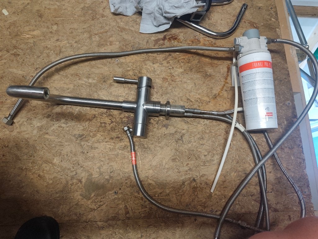 Franke kokend water kraan (onderdelen), Ophalen of Verzenden, Metaal, Grijs, Overige merken