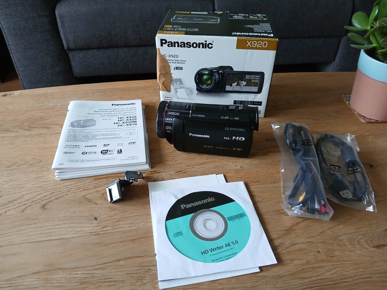 Nette Panasonic HC-X920, Full HD, Panasonic, Ophalen of Verzenden, Zo goed als nieuw