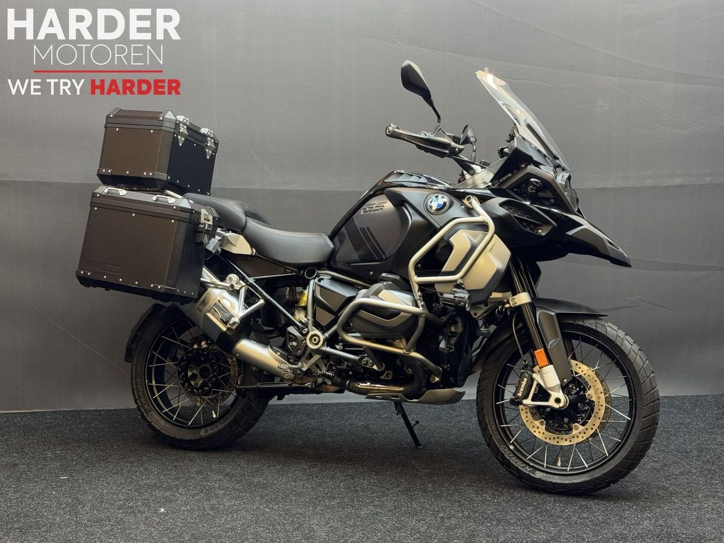 BMW R 1250 GS ADVENTURE TRIPLE BLACK/BOMVOL/GARANTIE, 2 cilinders, 1254 cc, Motorrijbewijs A, Bedrijf