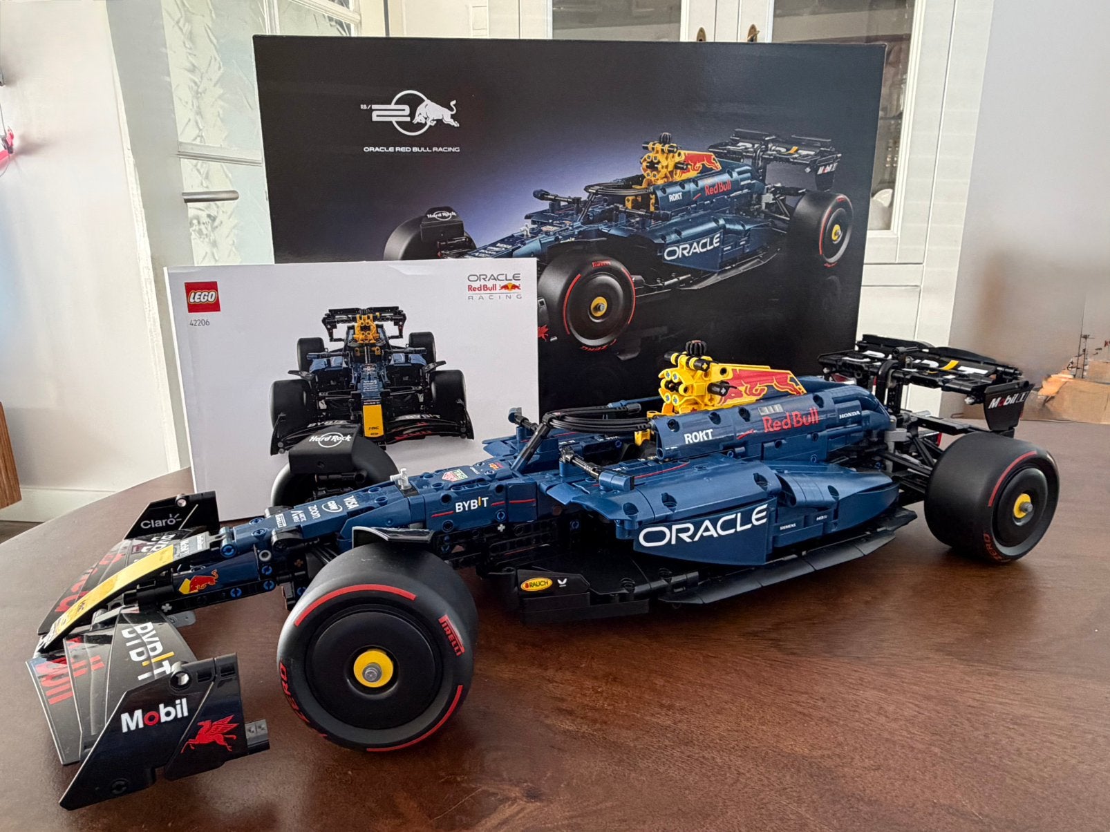 Lego Technic Oracle RedBull Racing 42206, Ophalen of Verzenden, Zo goed als nieuw, Overige schalen, Auto onroad