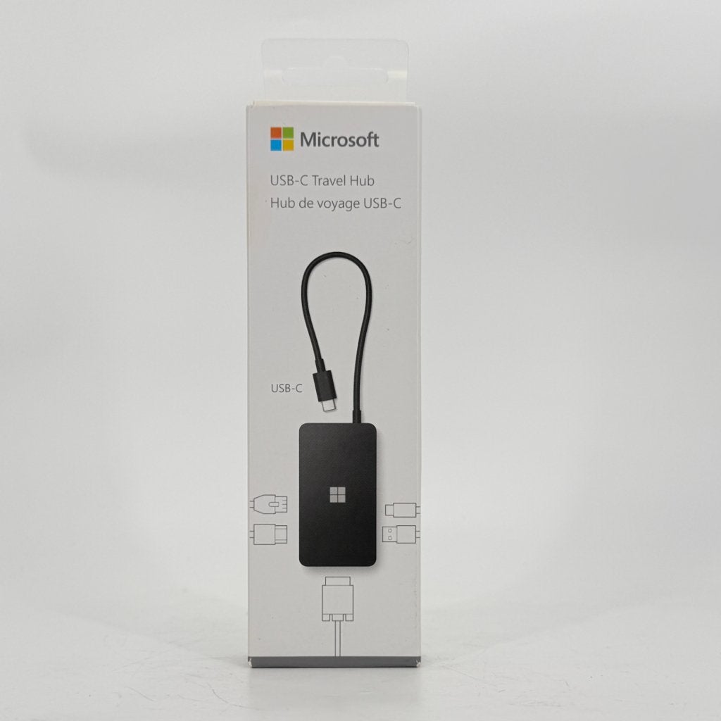 Microsoft USB-C Travel Hub (1941), Computers en Software, Computerbehuizingen, Gebruikt