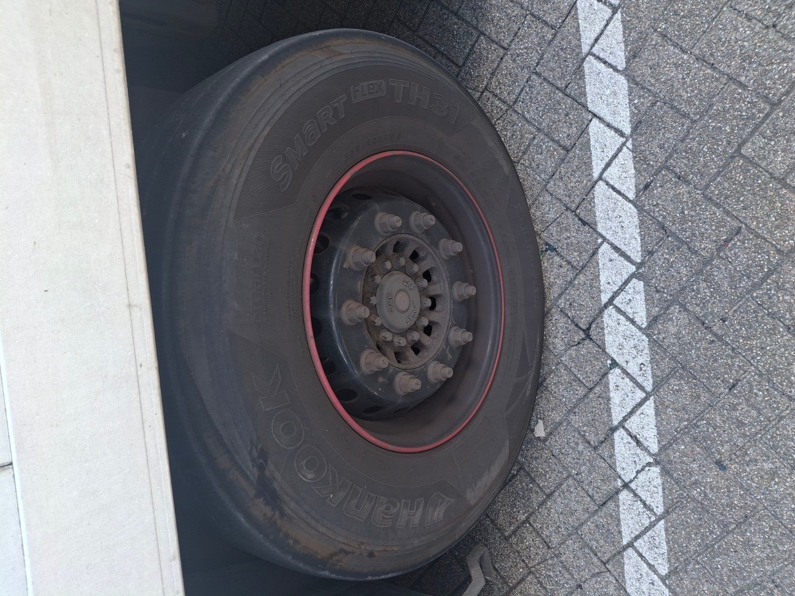 Trailerbanden 385 65 22 5 opvelgen Goodyear, Auto-onderdelen, Vrachtwagen-onderdelen, Ophalen of Verzenden, Overige merken