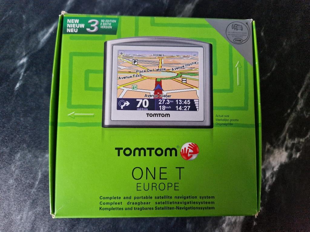 Tomtom One T Europe, Auto diversen, Ophalen of Verzenden, Gebruikt