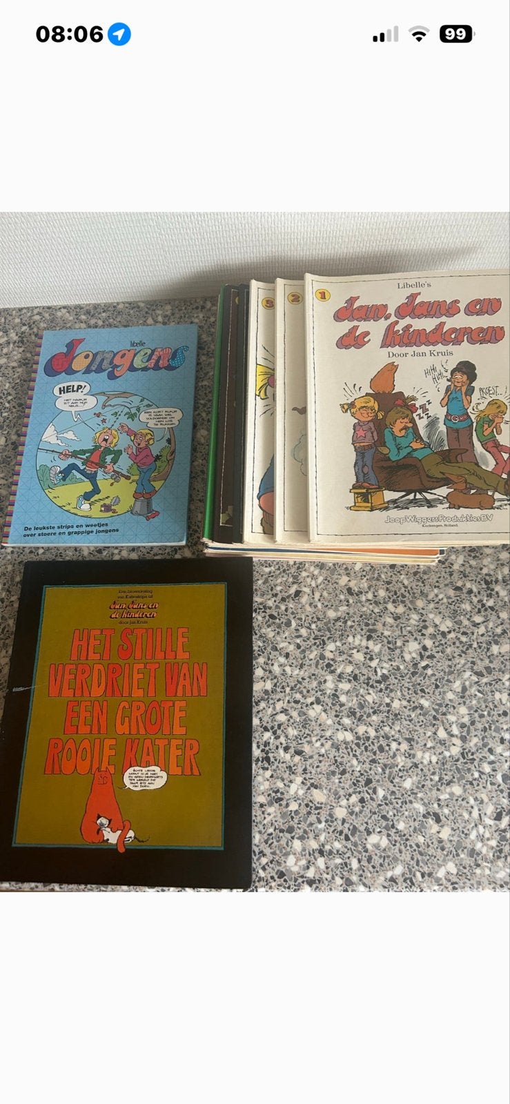 Diverse stripboeken van Jan, Jans en de kinderen, Boeken, Stripboeken, Meerdere stripboeken, Ophalen of Verzenden, Gelezen