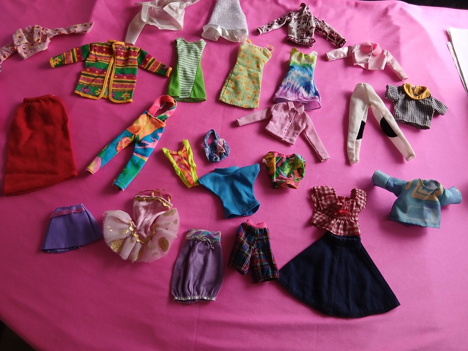 barbie kleding vintage 9, Ophalen of Verzenden, Zo goed als nieuw, Kleertjes