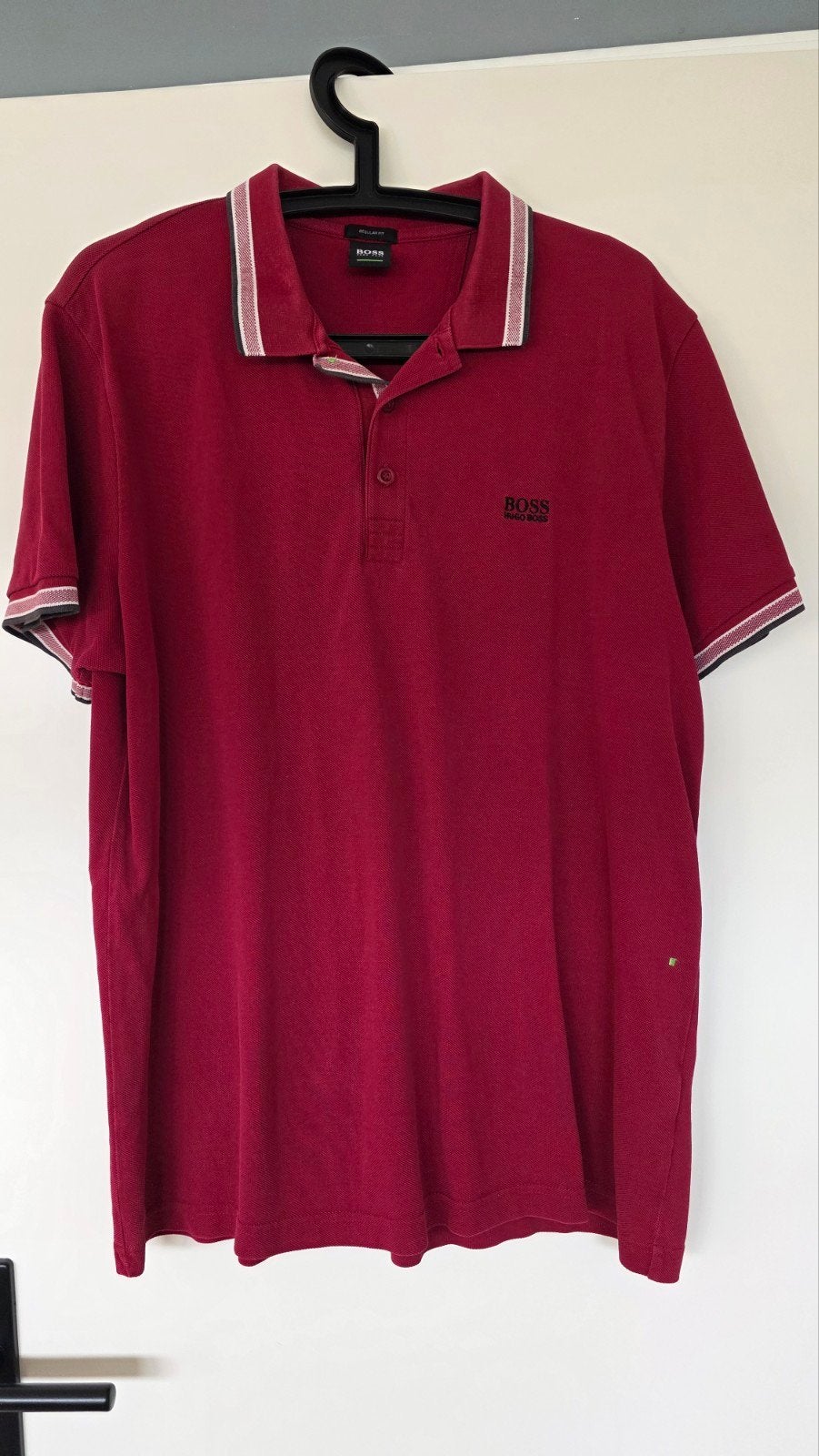 Hugo Boss polo maat XXL, Ophalen of Verzenden, Gedragen, Overige maten, Rood